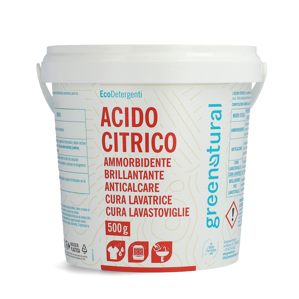 Acido Citrico - Greenatural - Detergenza e Cosmetica Naturale