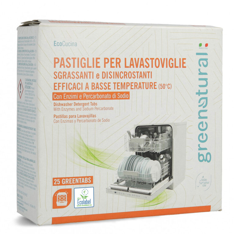 Scatola pastiglie lavastoviglie