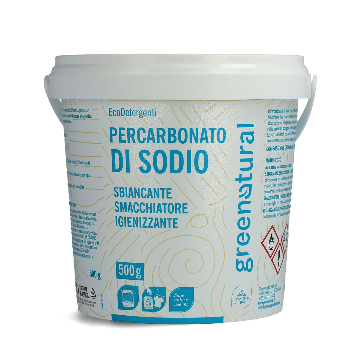 Percarbonato di Sodio - Greenatural - Detergenza e Cosmetica Naturale -  Sito Ufficiale