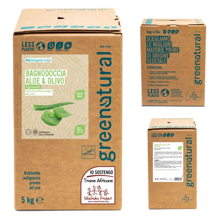 Bagnodoccia rigenerante Aloe & Olivo