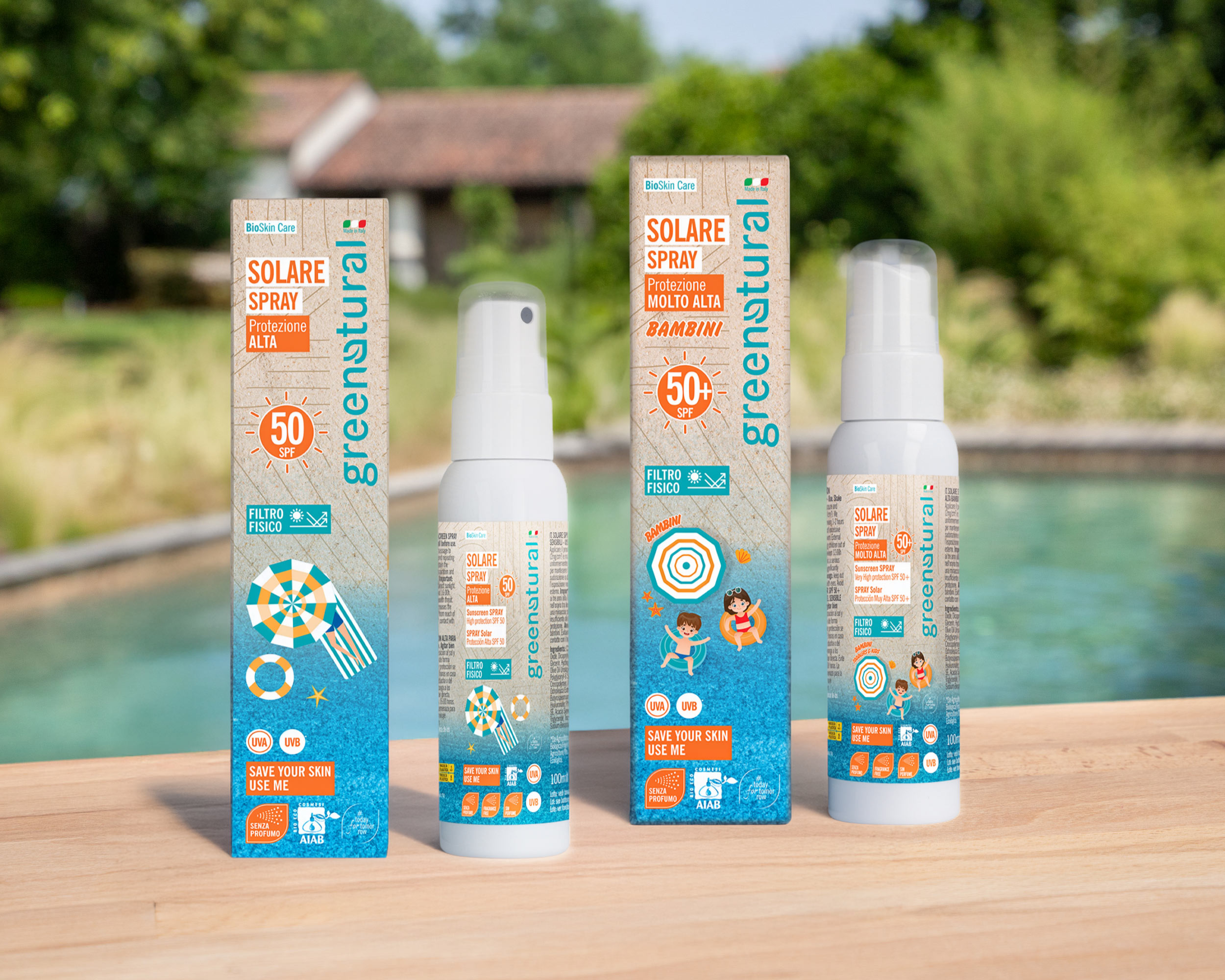 Solare Spray filtro fisico SPF 50 - immagine 2