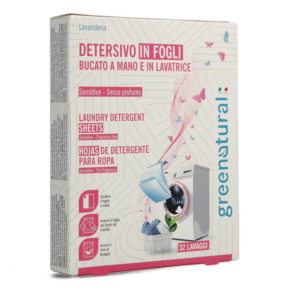 Detersivo in fogli Sensitive - Senza profumo
