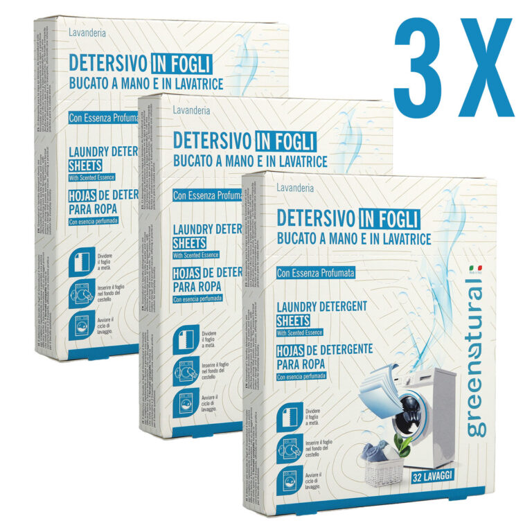 Detersivo in fogli maxi formato